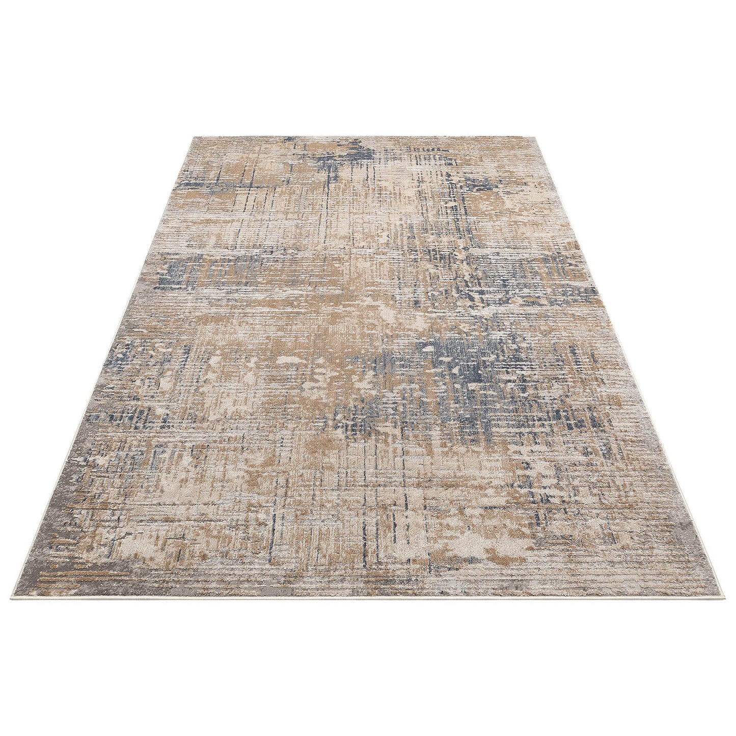 Concept Looms Luzon LUZ802 Taupe Blue Rug