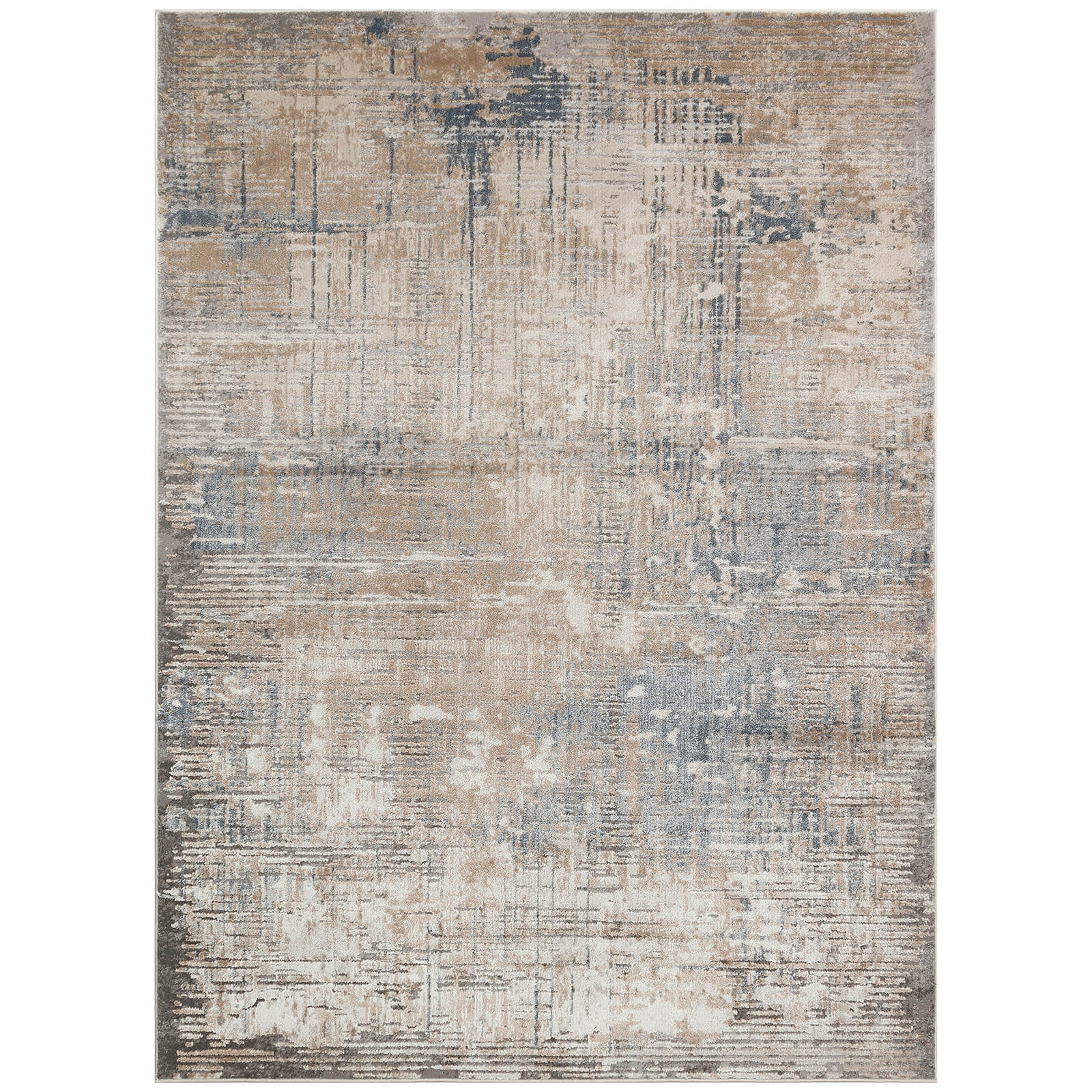 Concept Looms Luzon LUZ802 Taupe Blue Rug