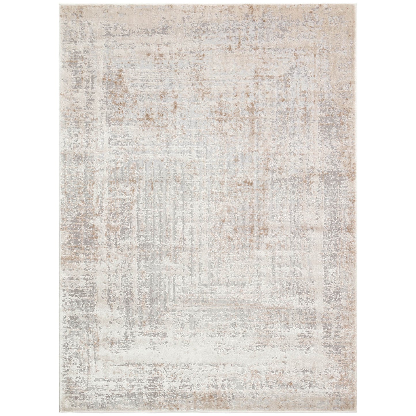 Concept Looms Luzon LUZ810 Ivory Grey Taupe Rug