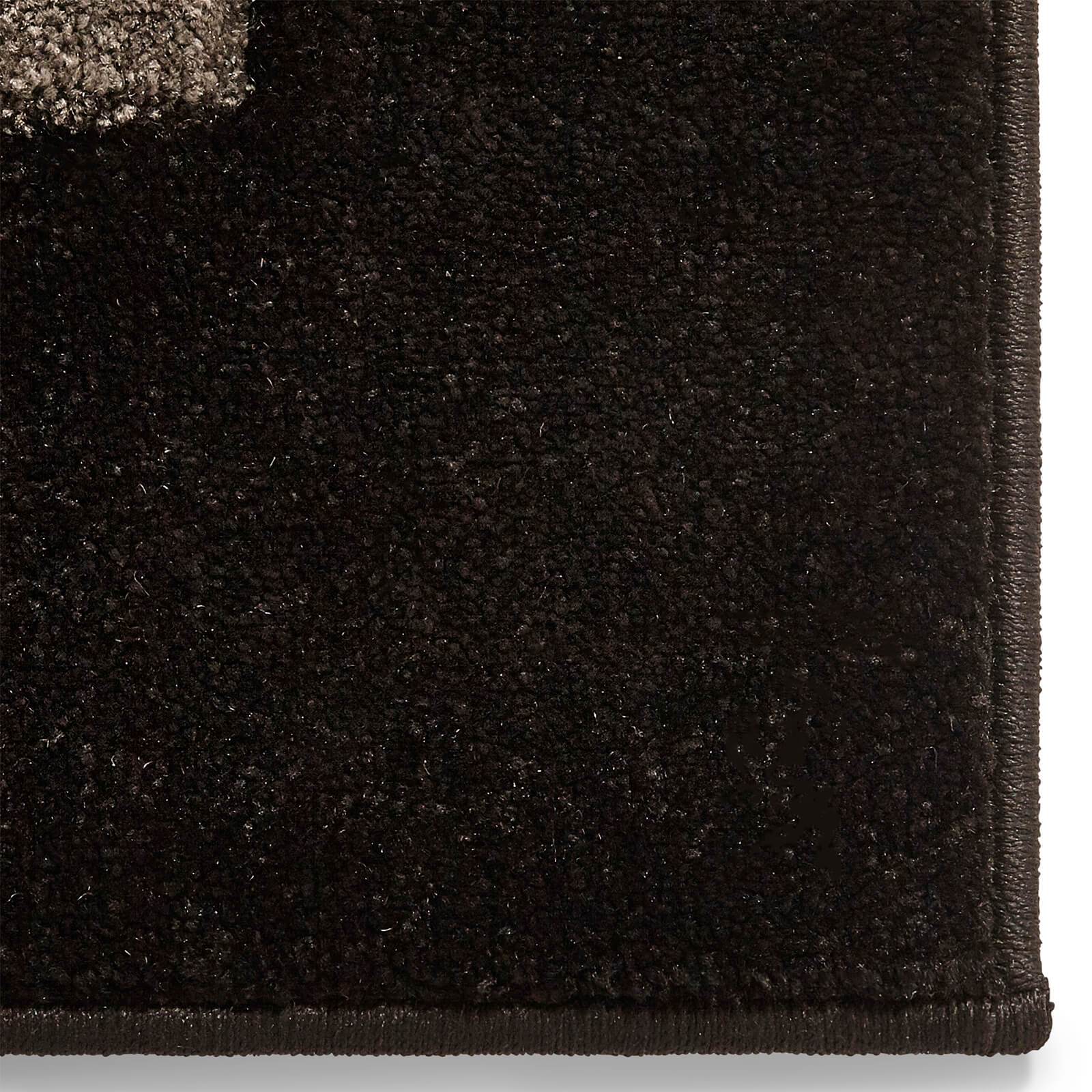 Think Rugs Matrix MT04 Black / Grey Rug