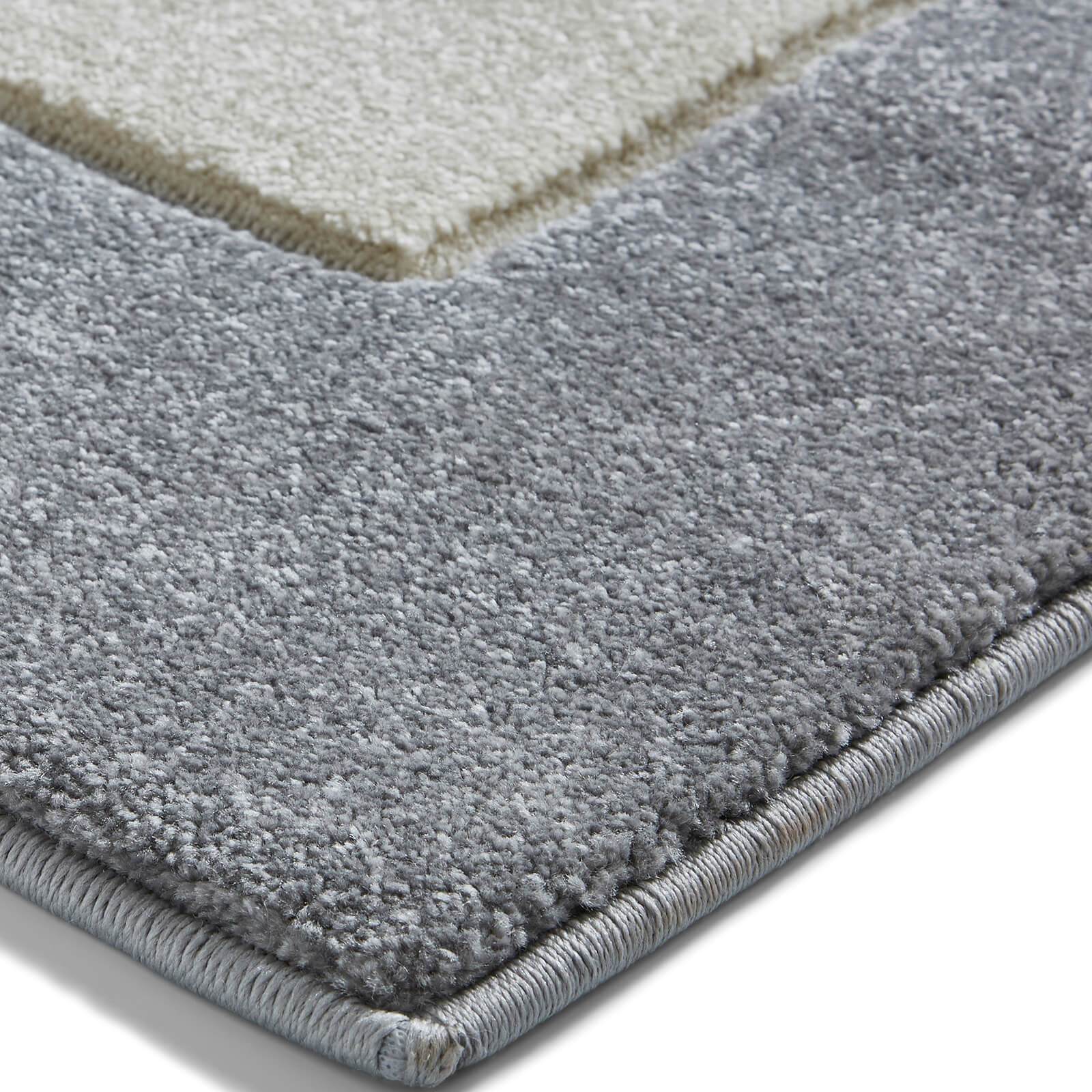 Think Rugs Matrix MT04 Grey / Blue Rug