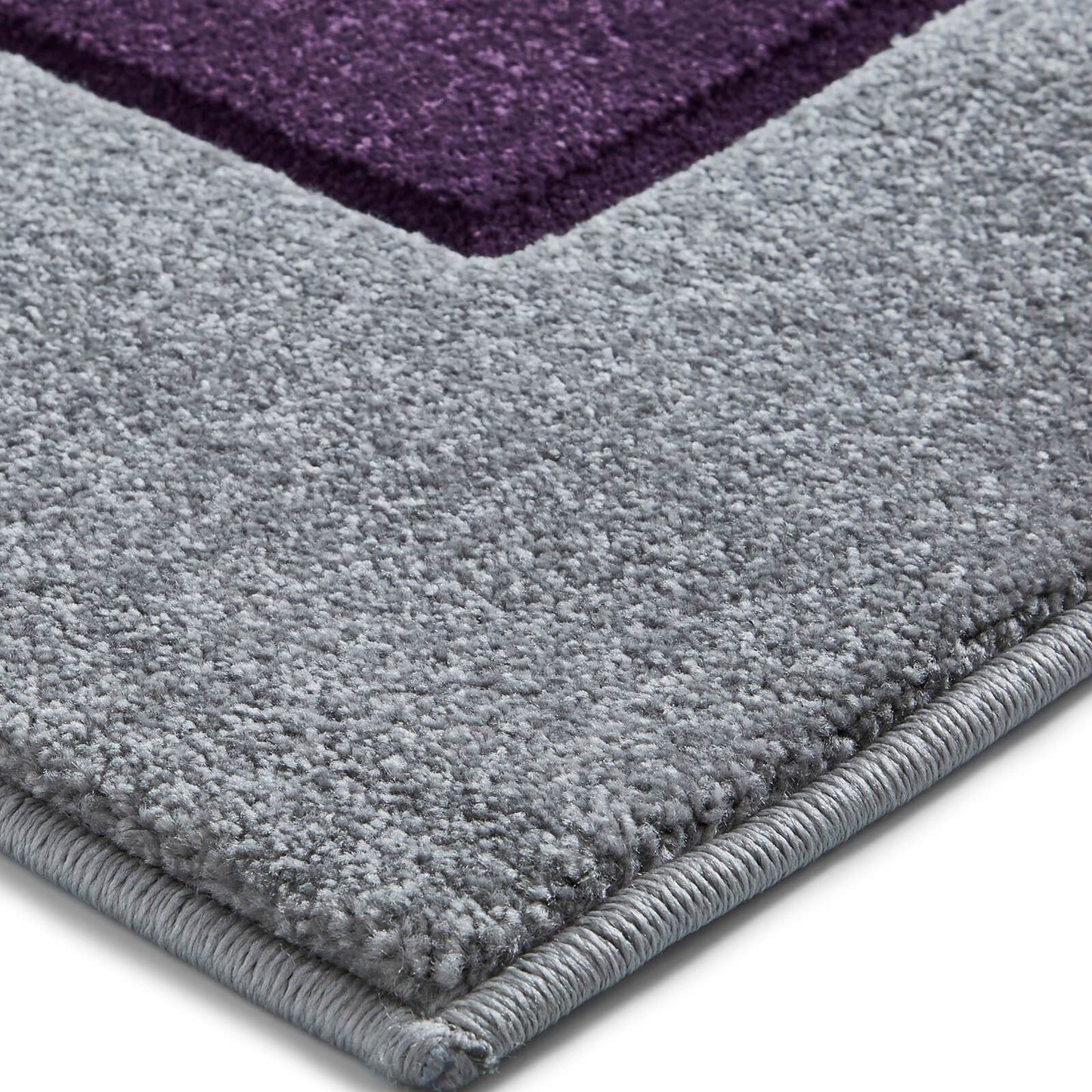 Think Rugs Matrix MT04 Grey / Purple Rug