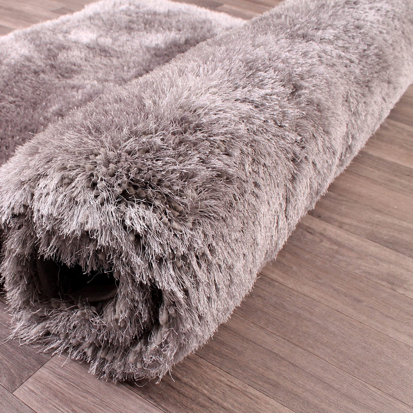 Handmade Carpets Mayfair Plain Silver Rug