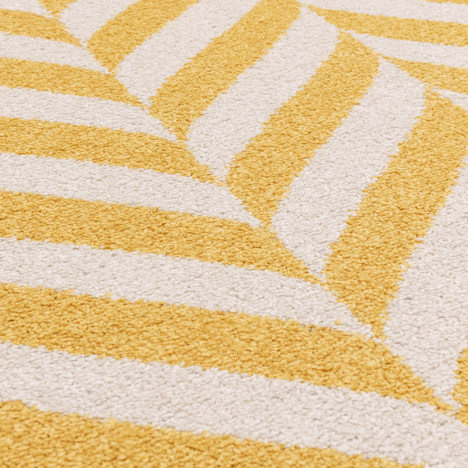 Asiatic Muse MU08 Chevron Yellow Rug