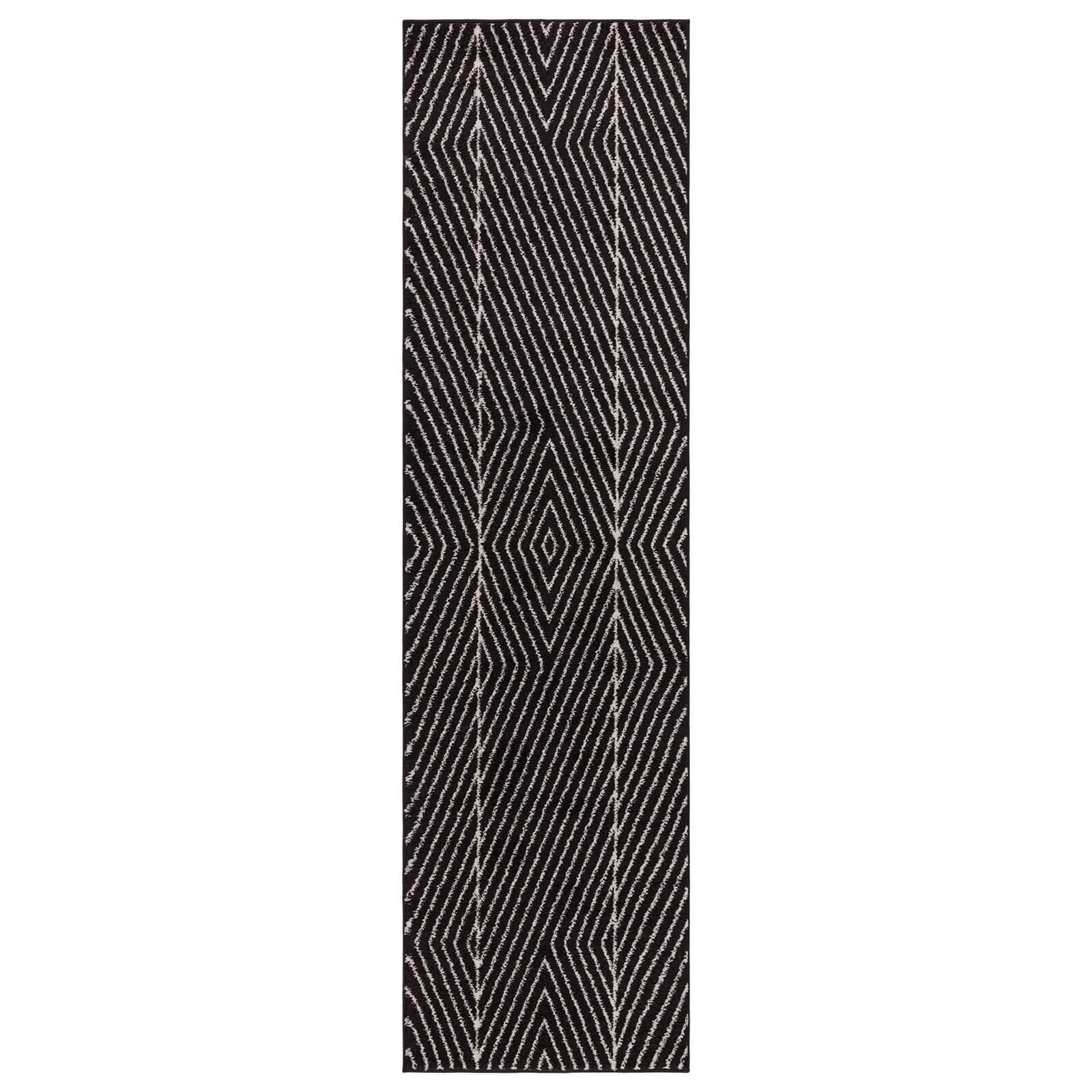Asiatic Muse MU10 Linear Black Rug