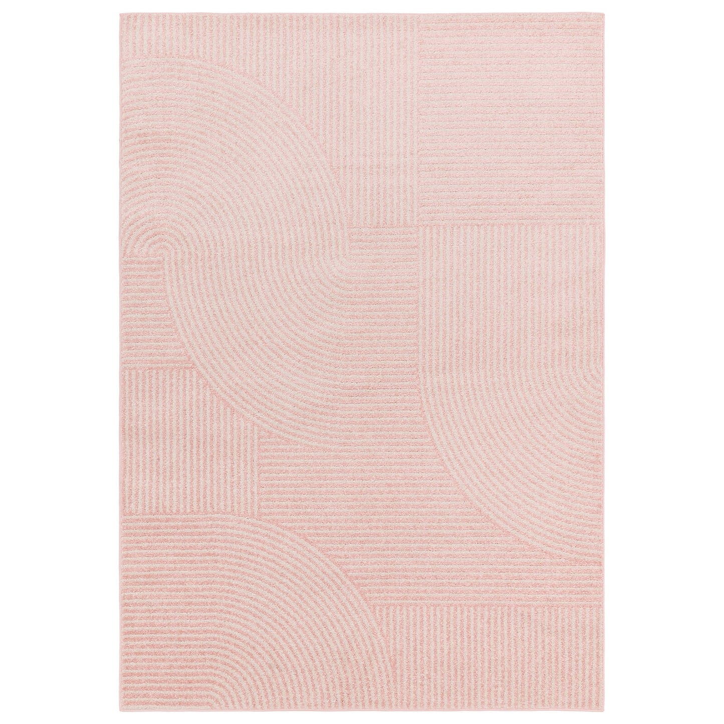 Asiatic Muse MU17 Geometric Pink Rug