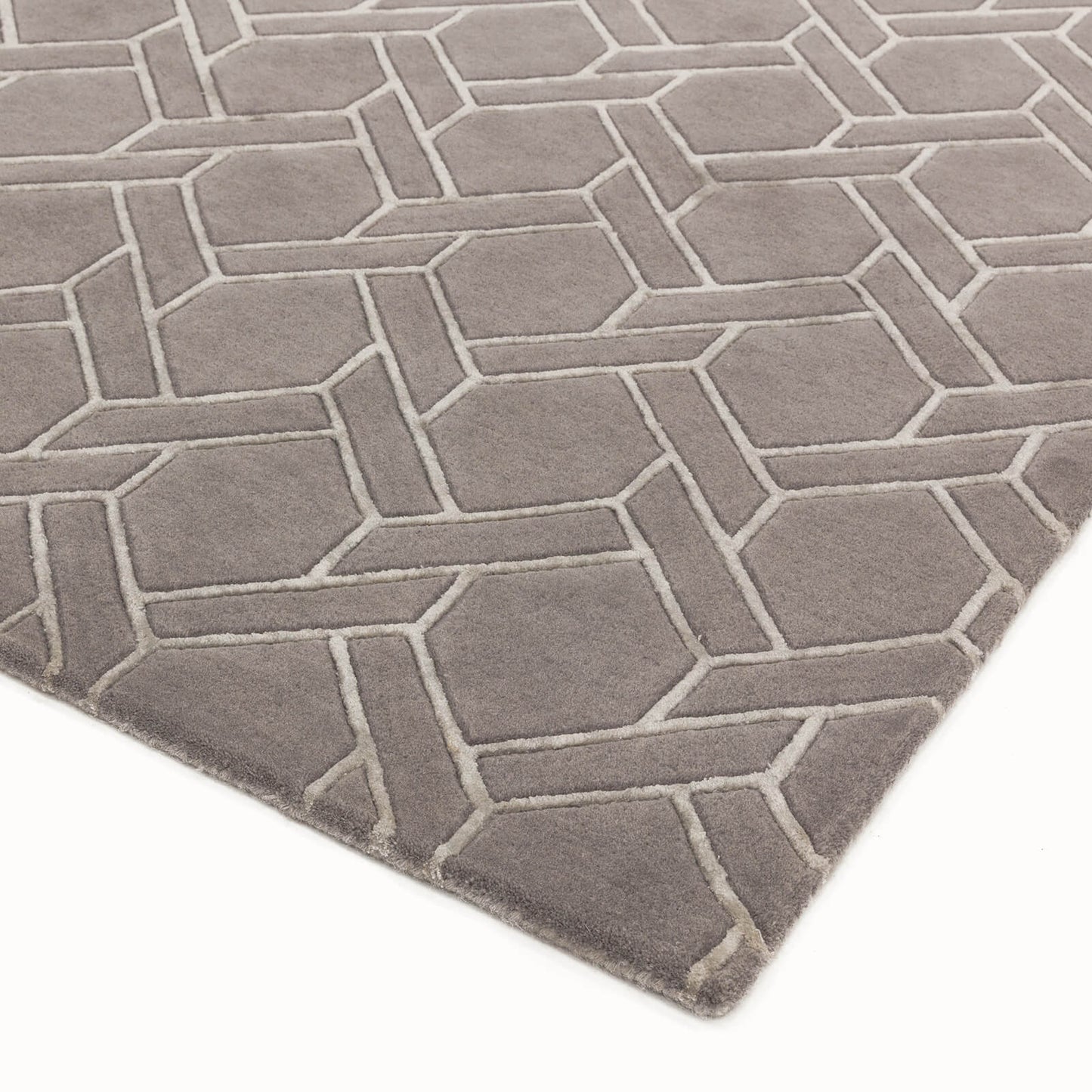 Asiatic Nexus FL06 Grey / Silver Rug