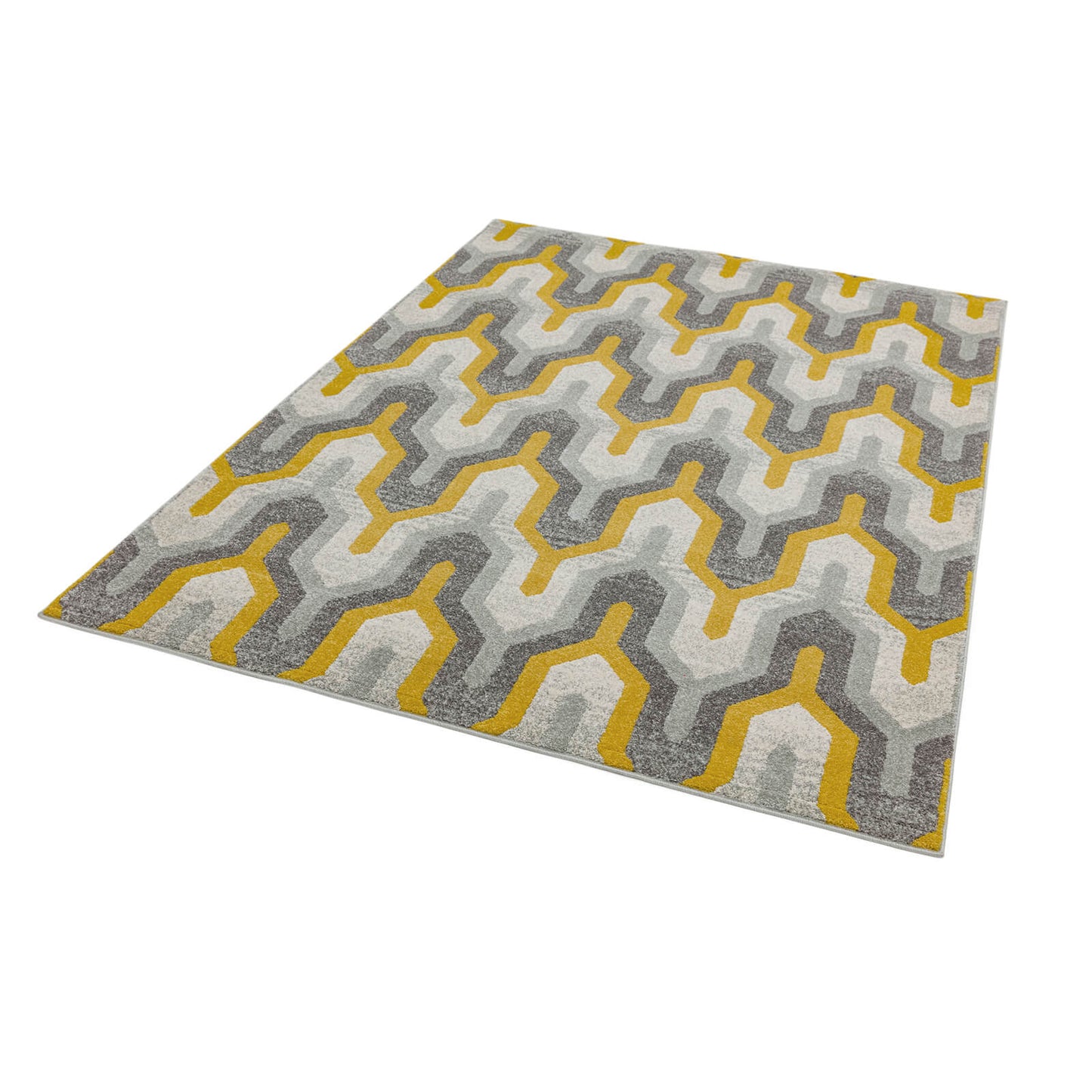 Asiatic Nova NV14 Geo Yellow Rug