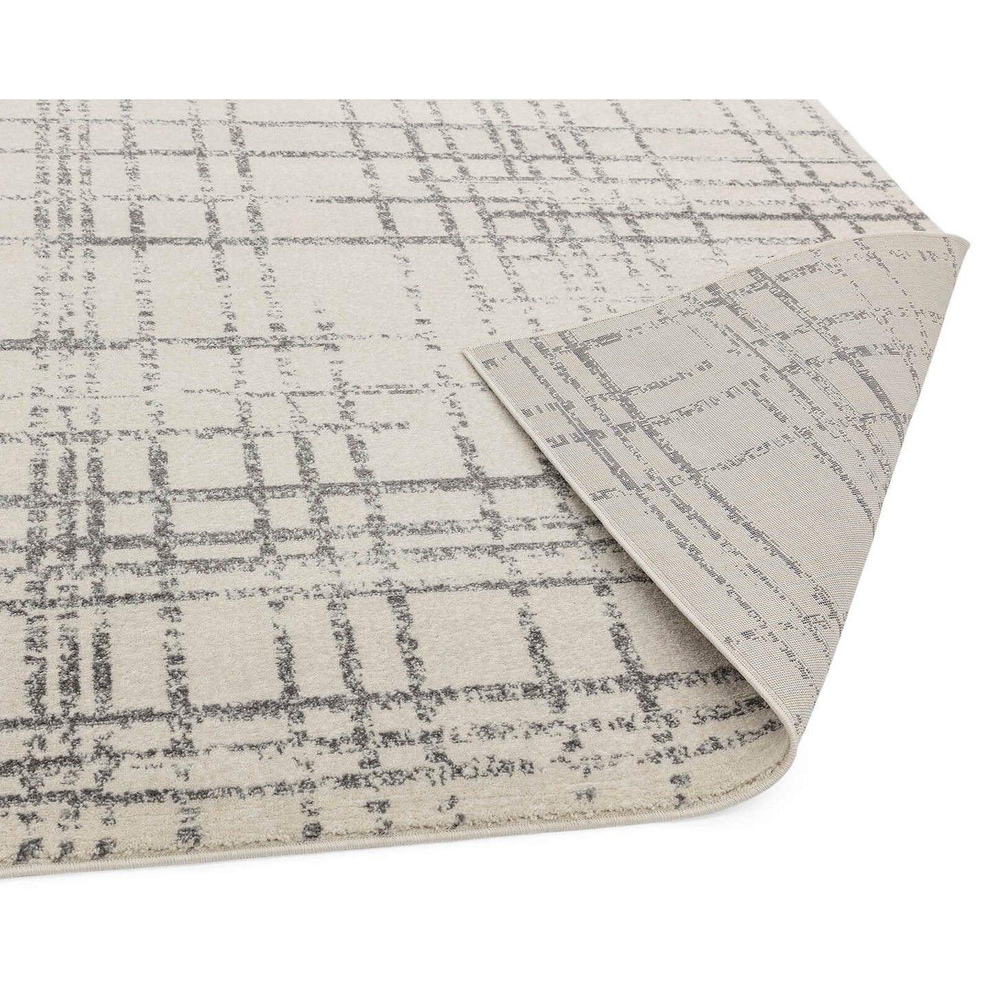 Asiatic Nova NV31 Grid Grey Rug