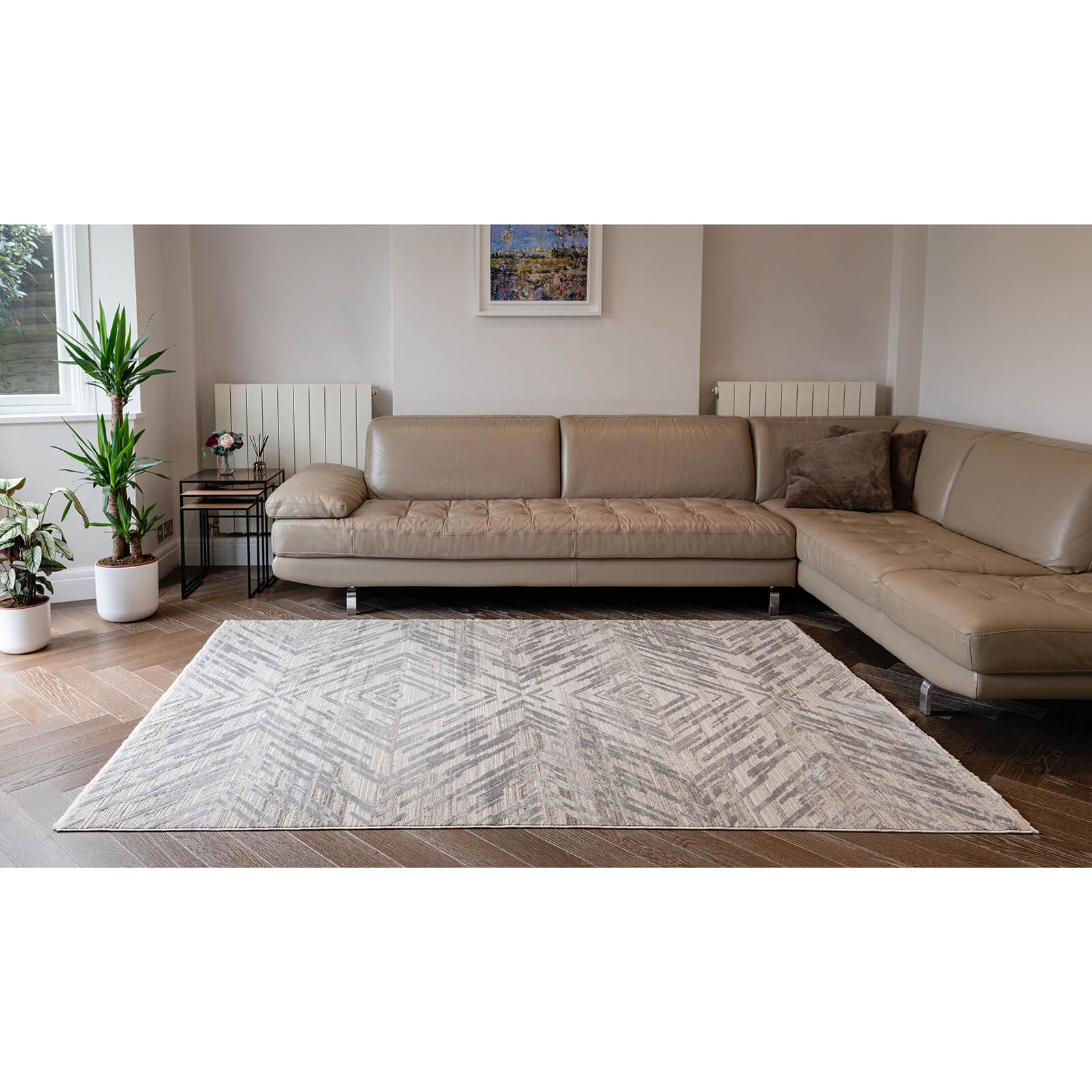 Concept Looms Onyx ONX01 Silver Rug