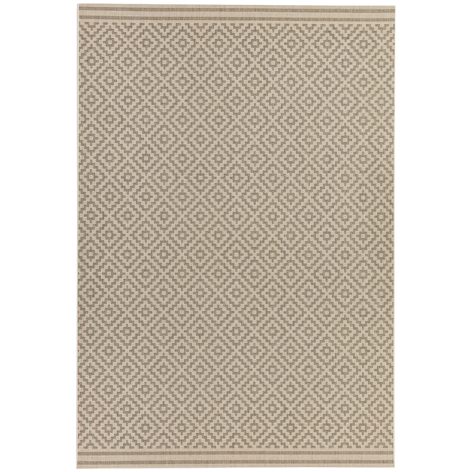 Asiatic Patio PAT11 Diamond Grey Rug