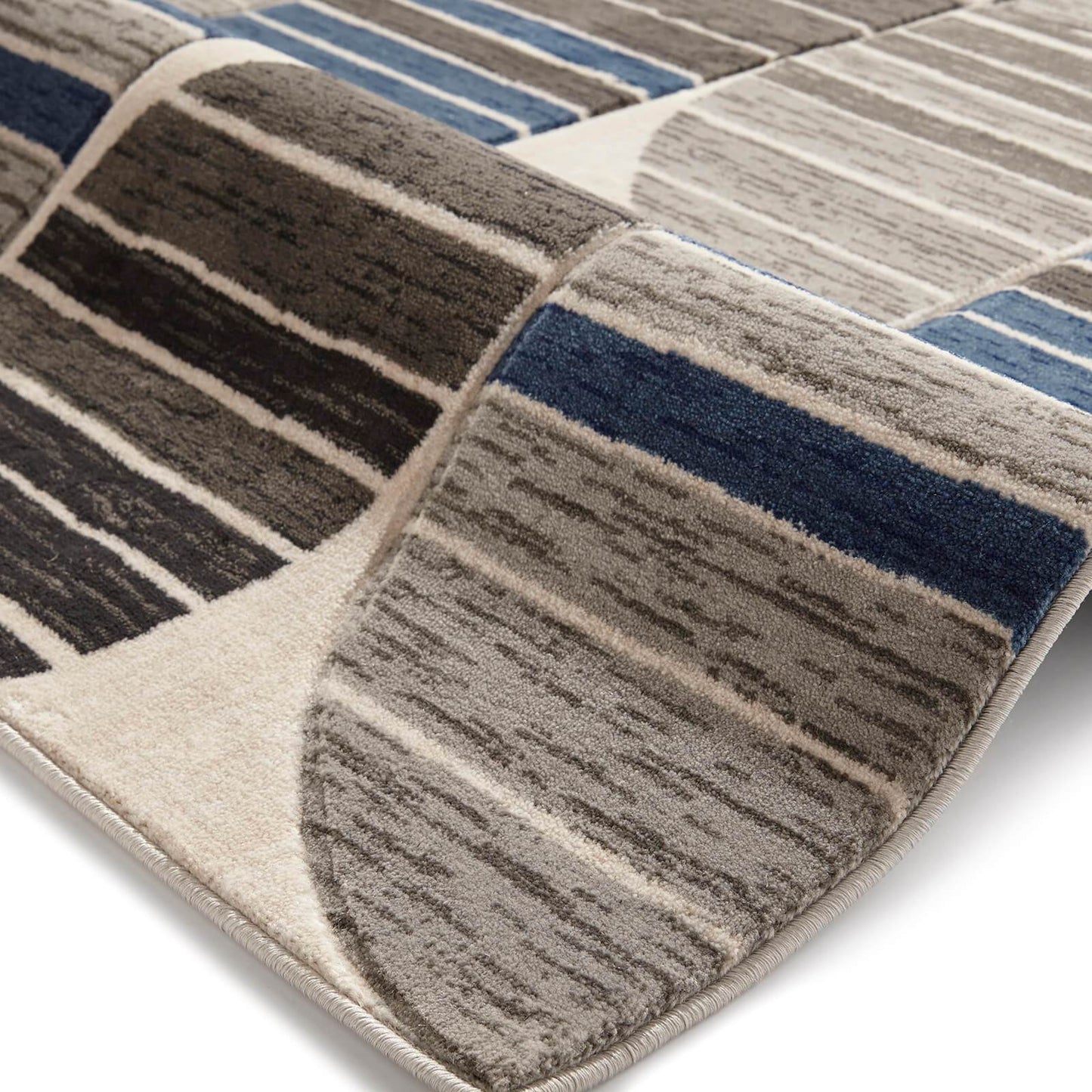 Think Rugs Pembroke HB33 Grey / Blue Rug