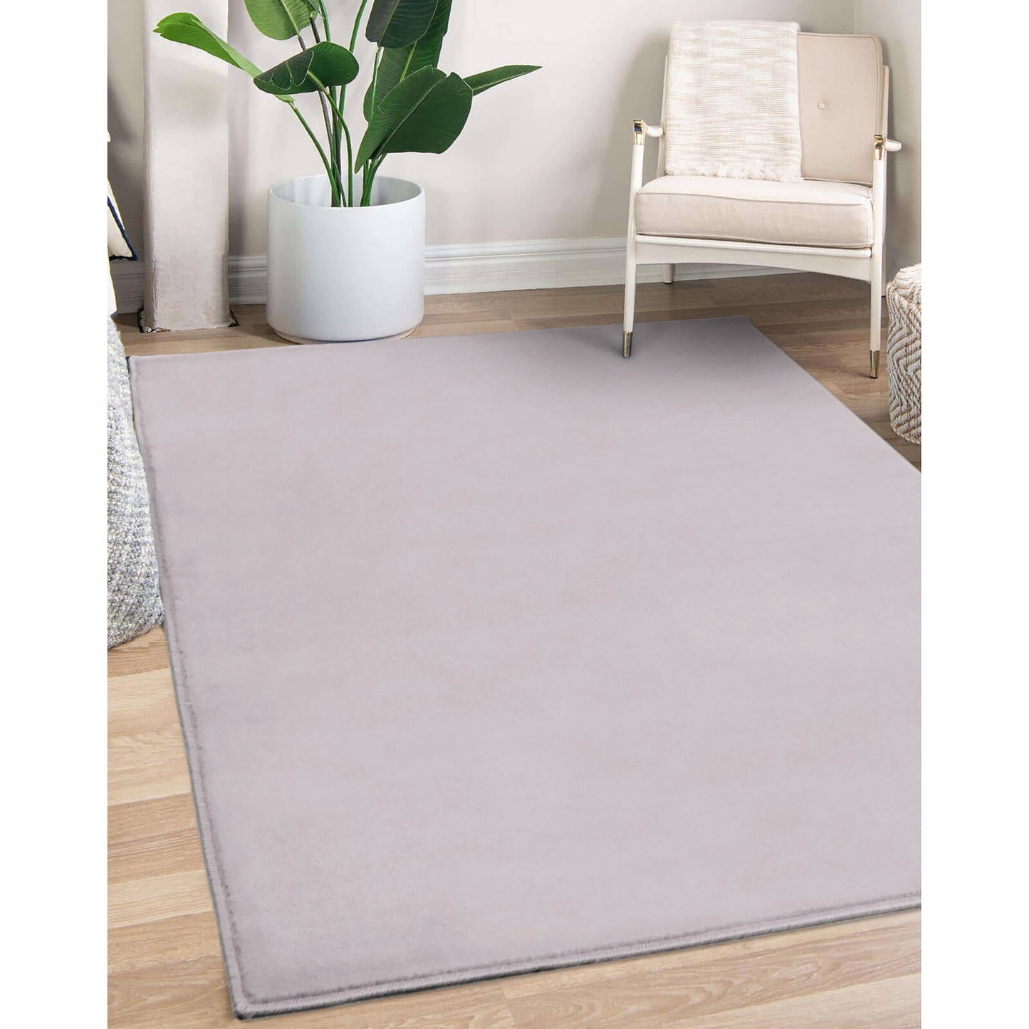 Rugstyle Modern Poly Moda Silver Rug