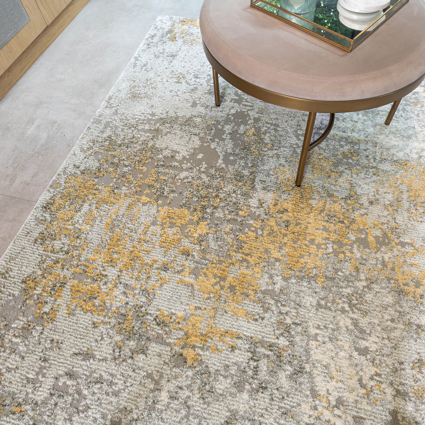 Concept Looms Rossa ROS03 Silver Gold Rug