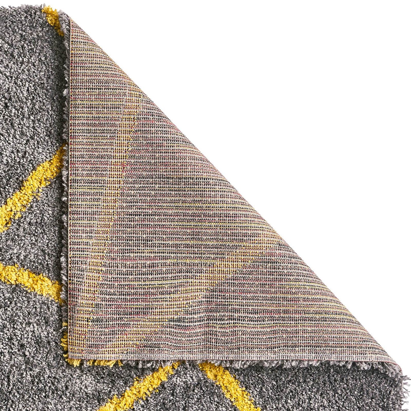 Think Rugs Royal Nomadic 5746 Grey / Yellow Rug