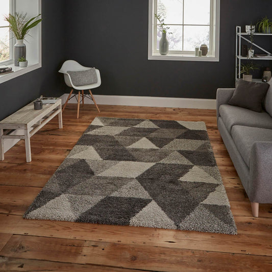 Think Rugs Royal Nomadic 7611 Grey Rug