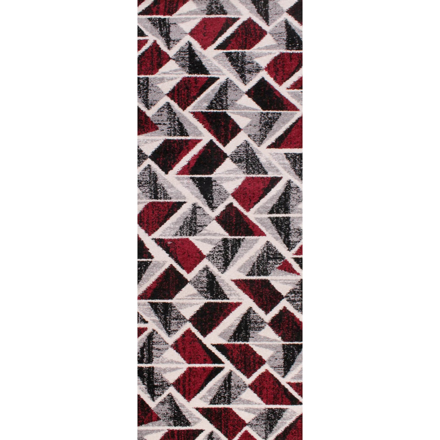 Spirit Abstract Red and Grey Rugs