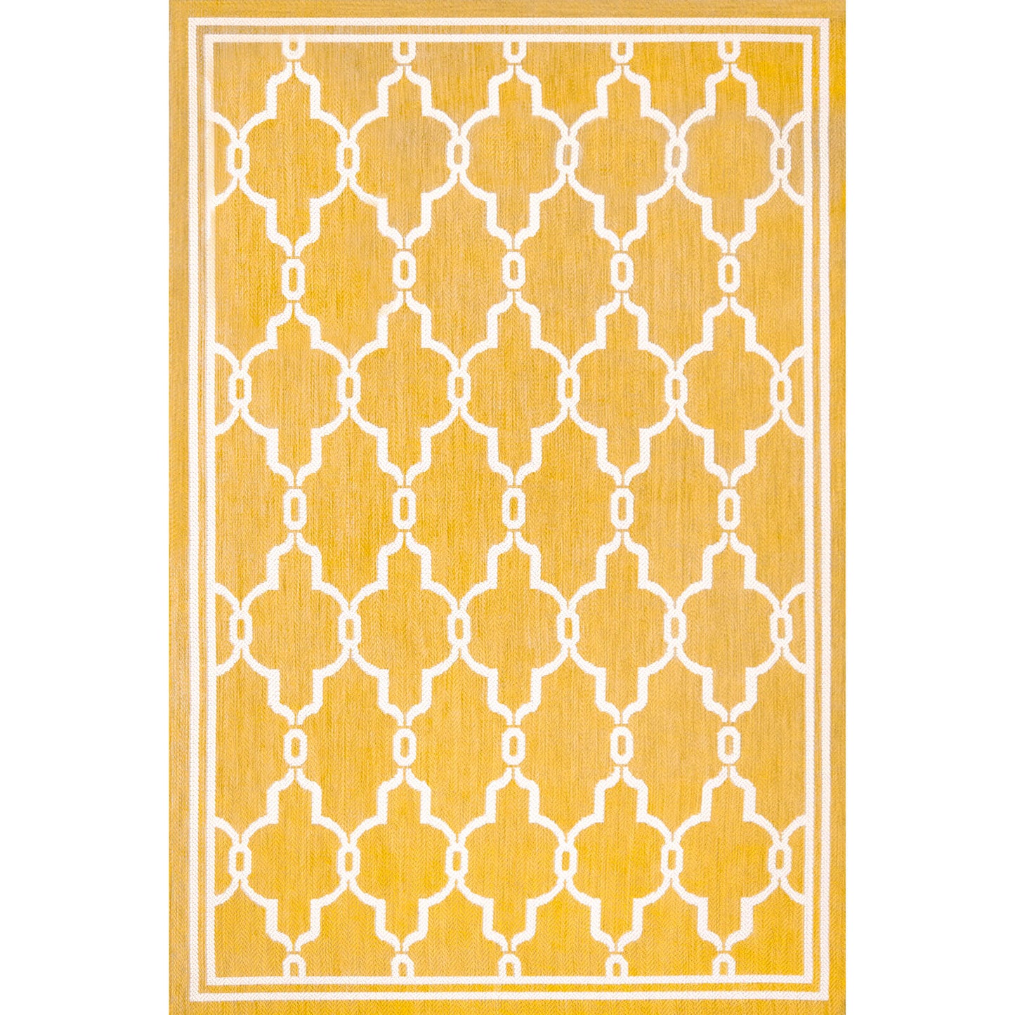 Rug Style Terrace Spanish Tile Gold Rug