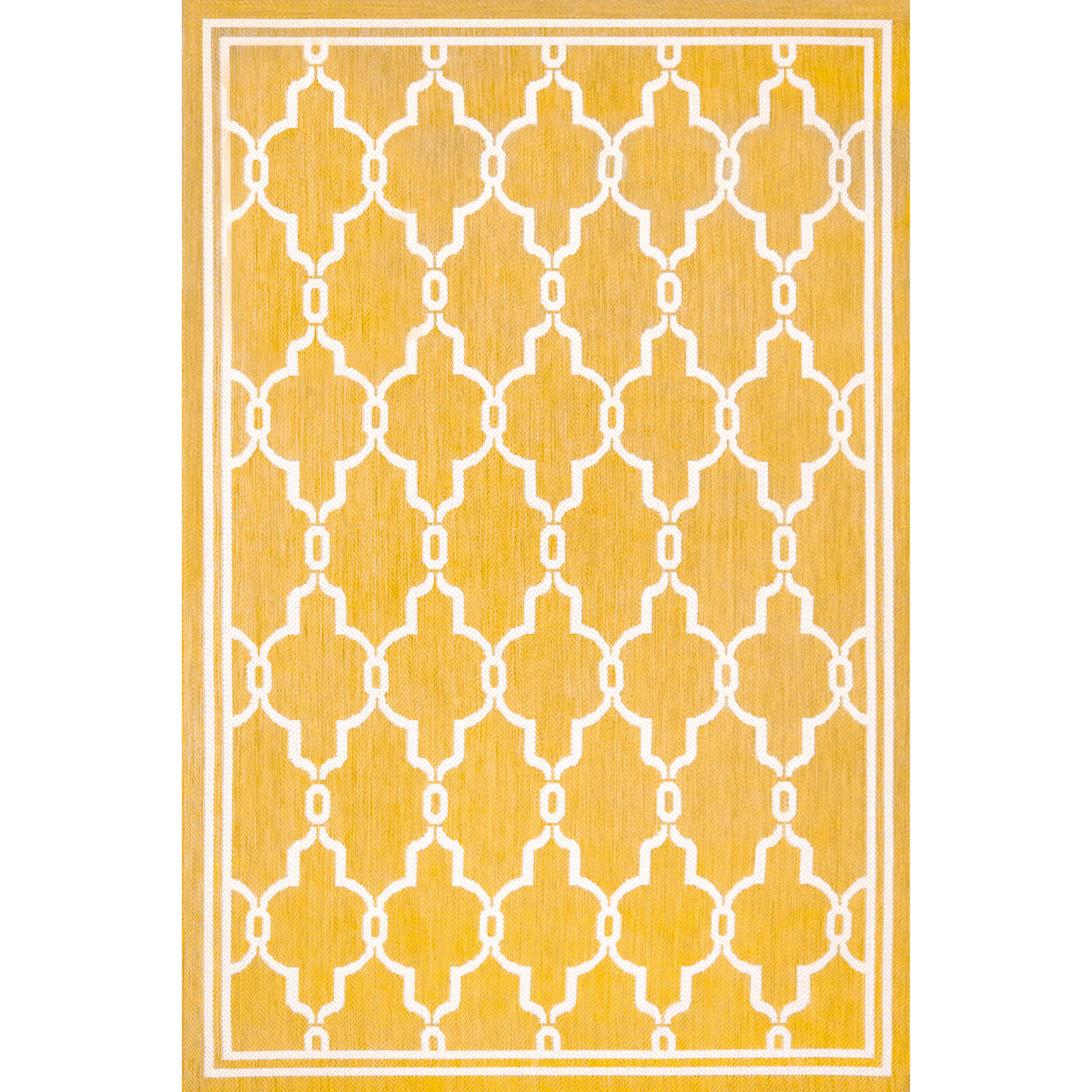 Rug Style Terrace Spanish Tile Gold Rug