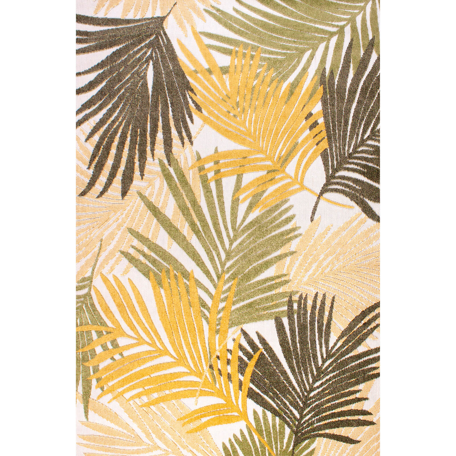 Ultimate Home Living Tropical Cut Pile D400A Gold Rug