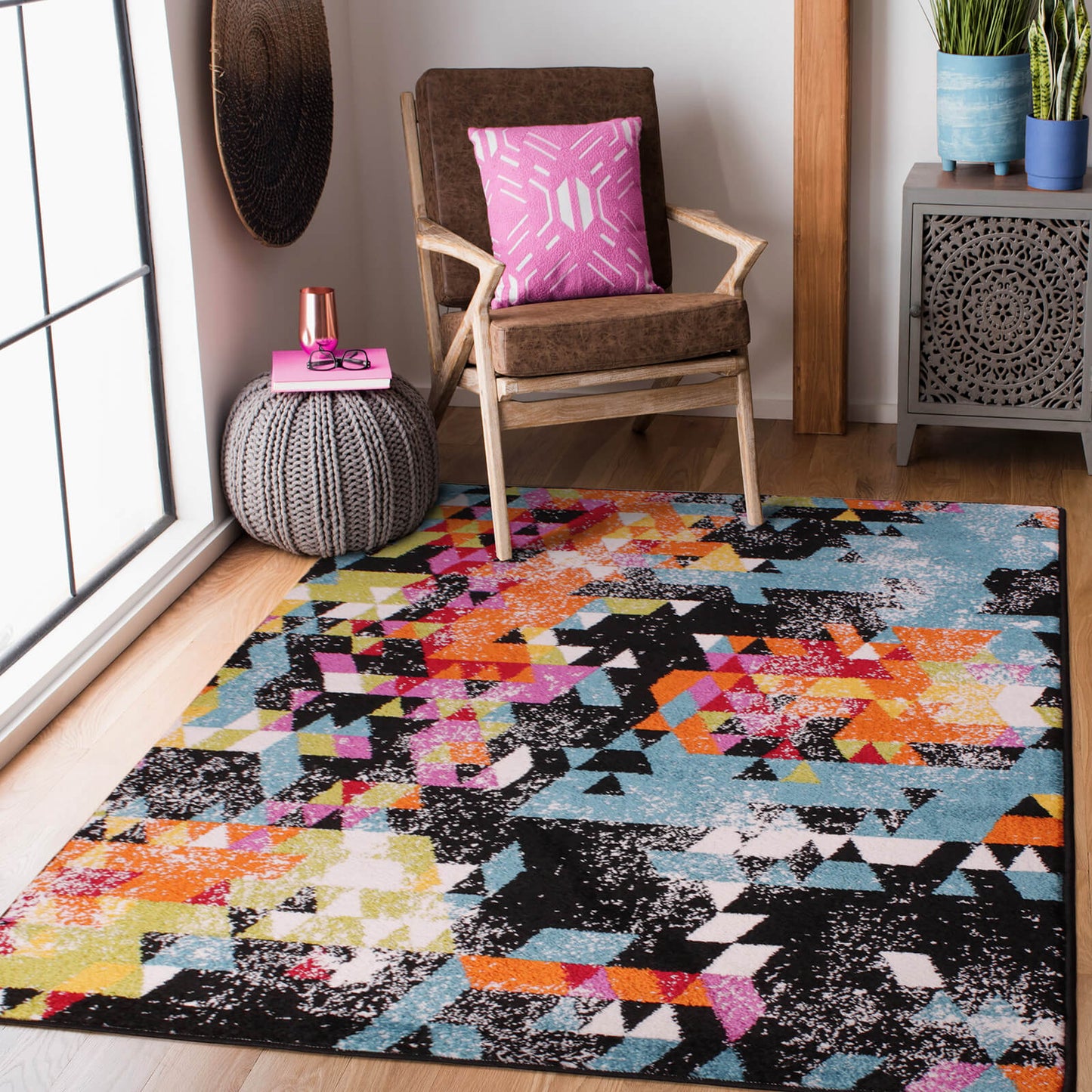 Ultimate Home Living Urban Quest Multi Rug