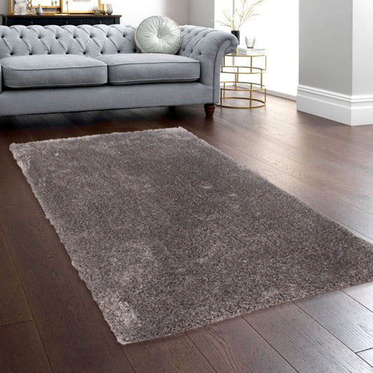 Rug Style Whisper Plain Silver Rug