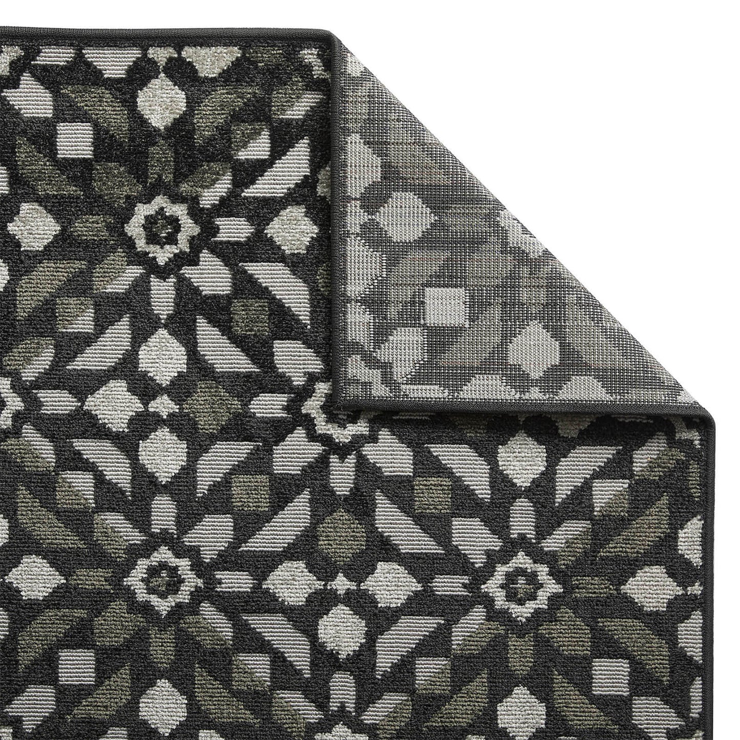 Oriental Weavers Monaco Mosaic Charcoal / Grey Rug