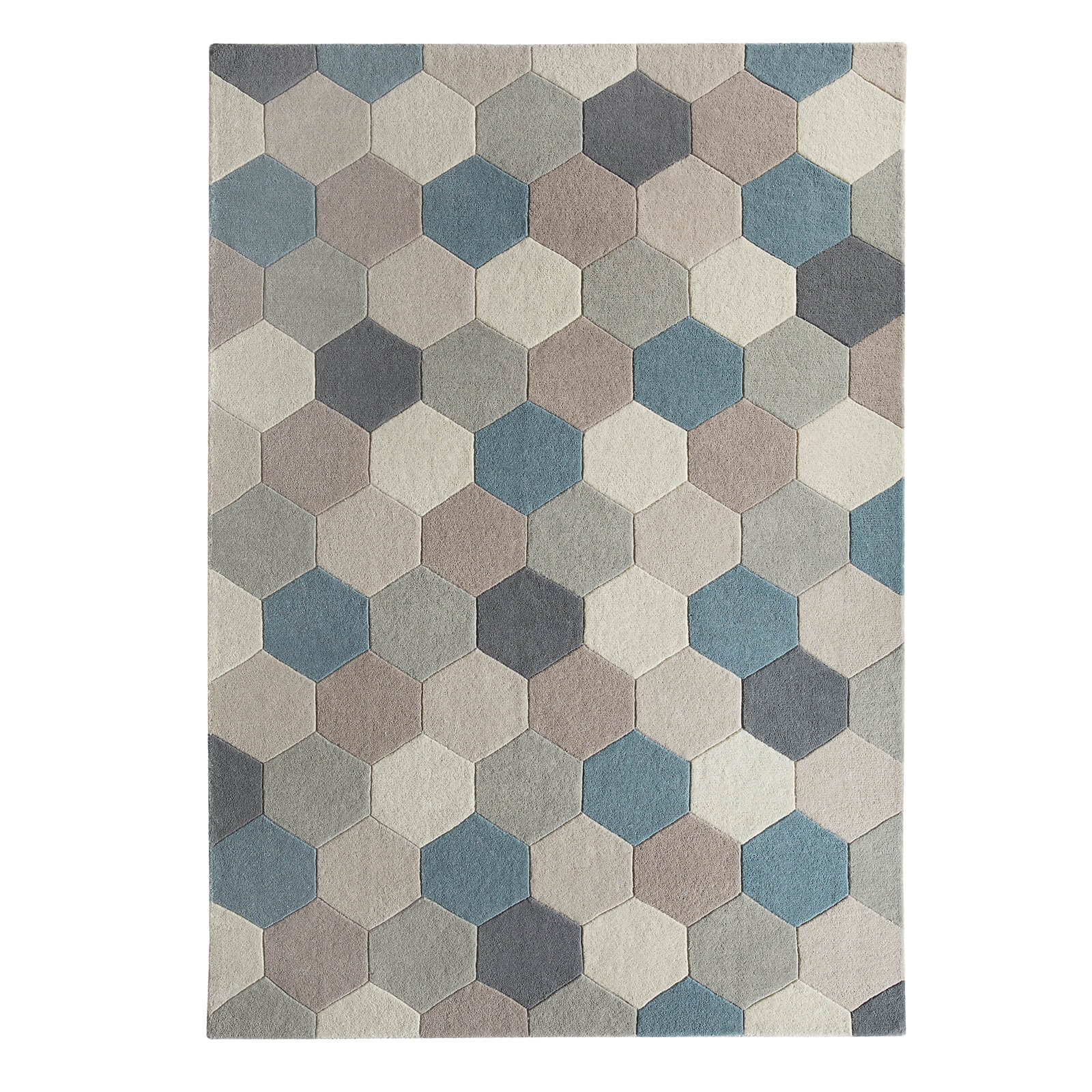 Origins Hexagon Pastel Rug