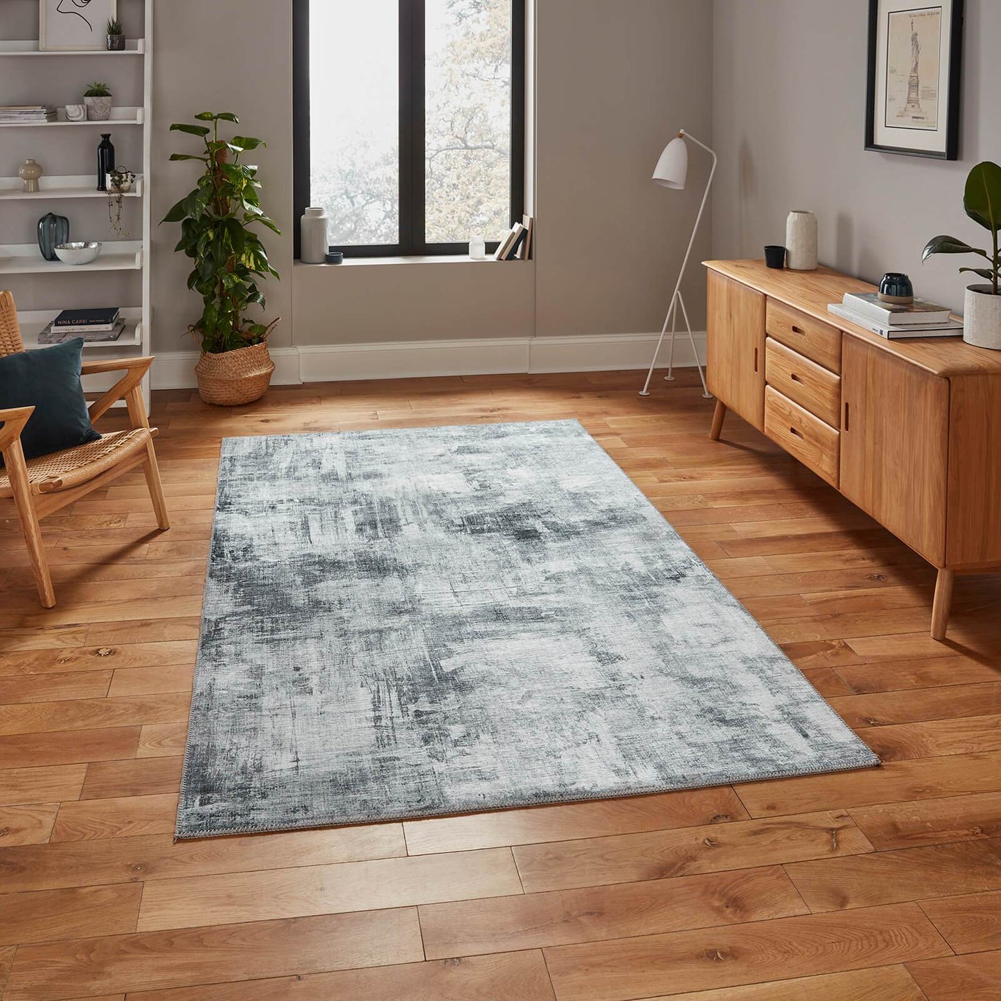 Think Rugs Rio G4719 Grey Rug