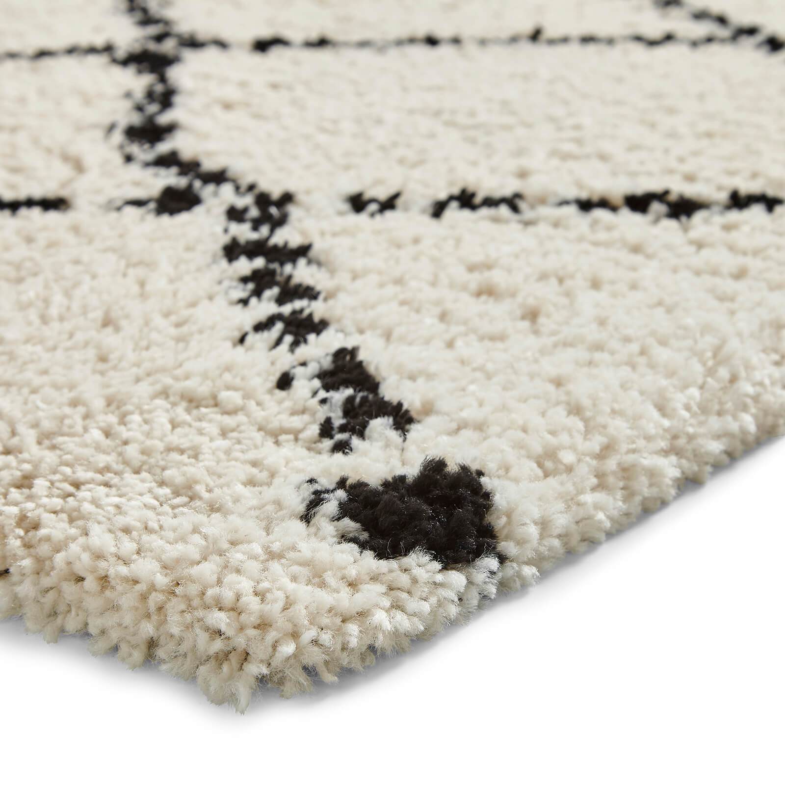 Think Rugs Royal Nomadic 5413 Ivory / Black Rug