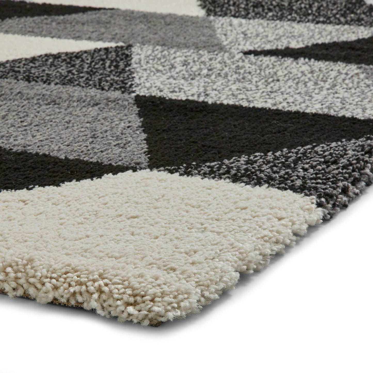 Think Rugs Royal Nomadic 7611 Black / White Rug