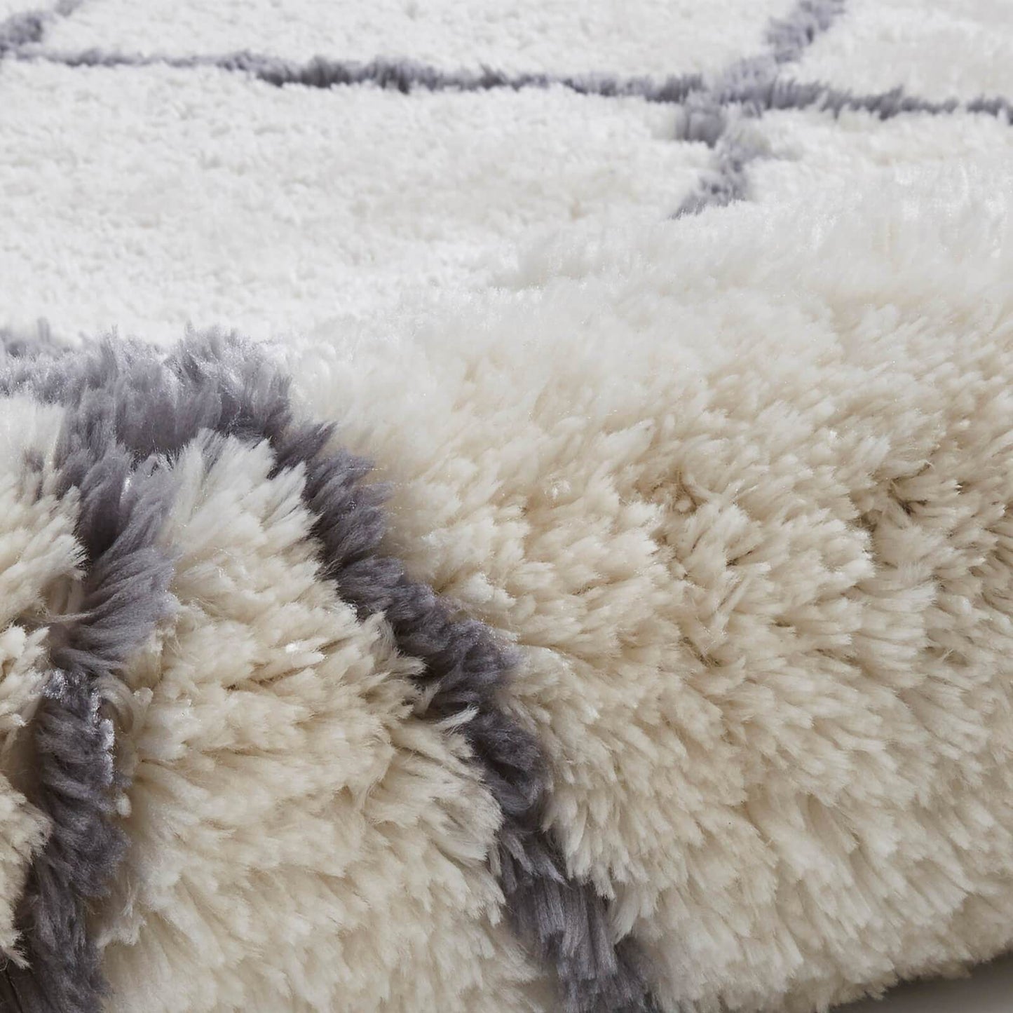 Think Rugs Morocco 2491 Ivory / Grey Rug