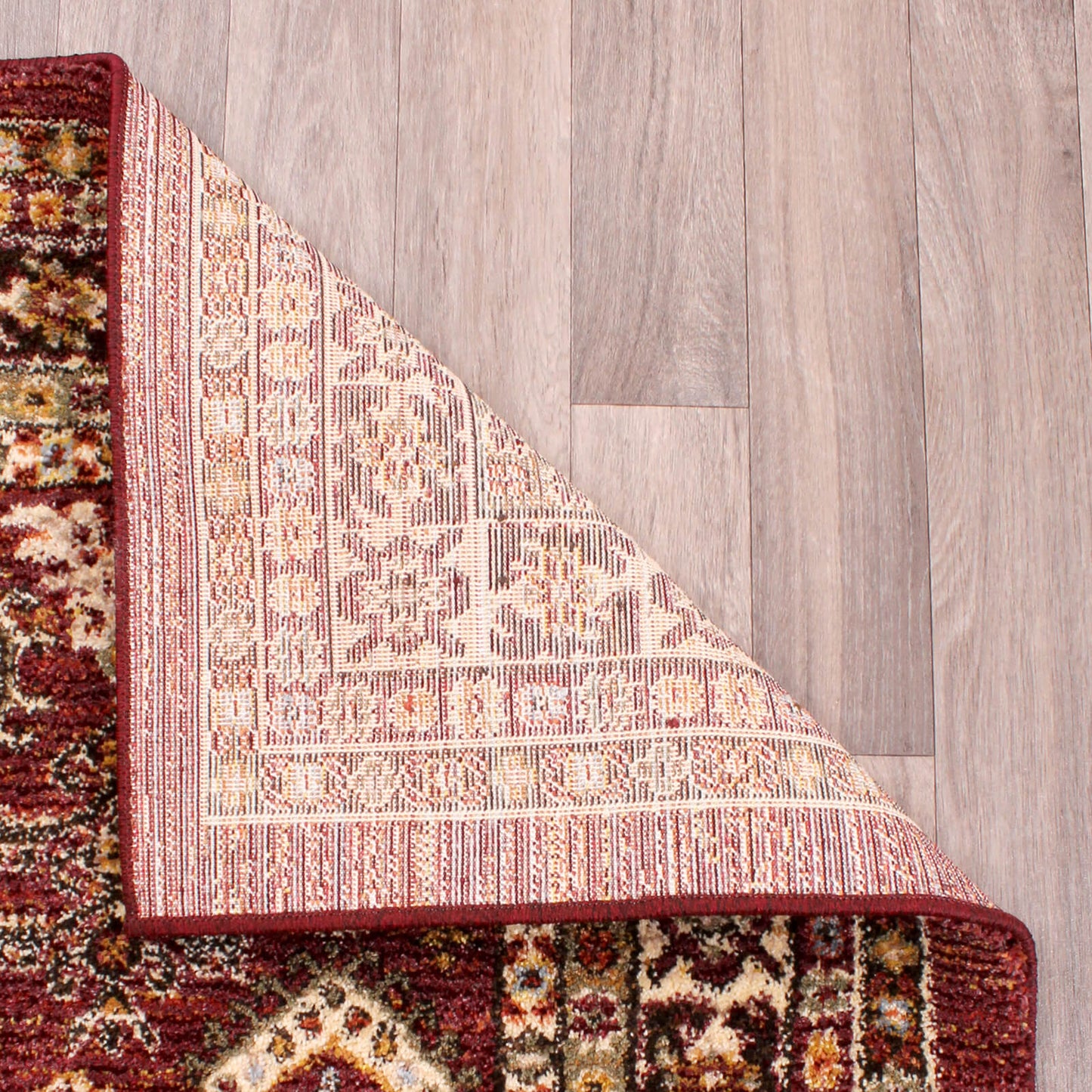 Handmade Carpets Cashmere 5568 Red Rug