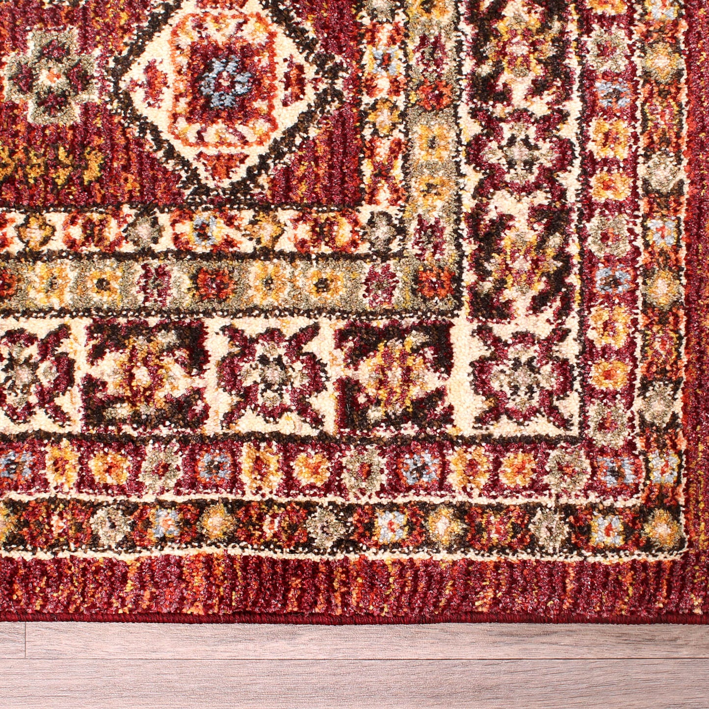 Handmade Carpets Cashmere 5568 Red Rug