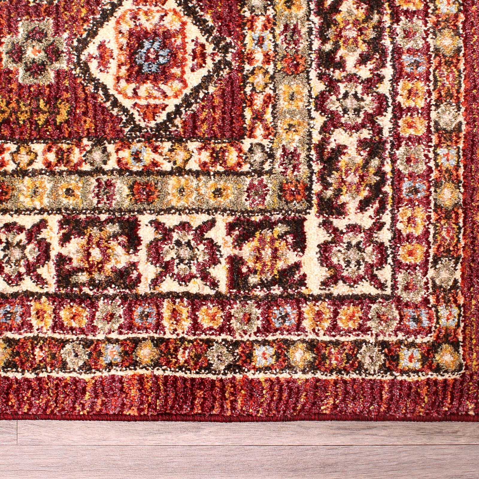 Handmade Carpets Cashmere 5568 Red Rug