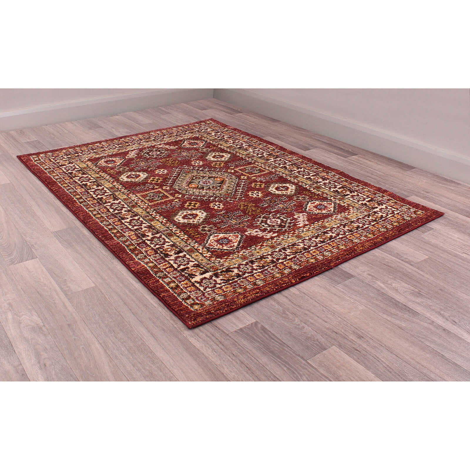 Handmade Carpets Cashmere 5568 Red Rug