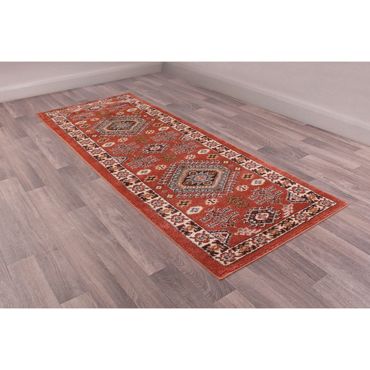 Handmade Carpets Cashmere 5568 Terracotta Rug