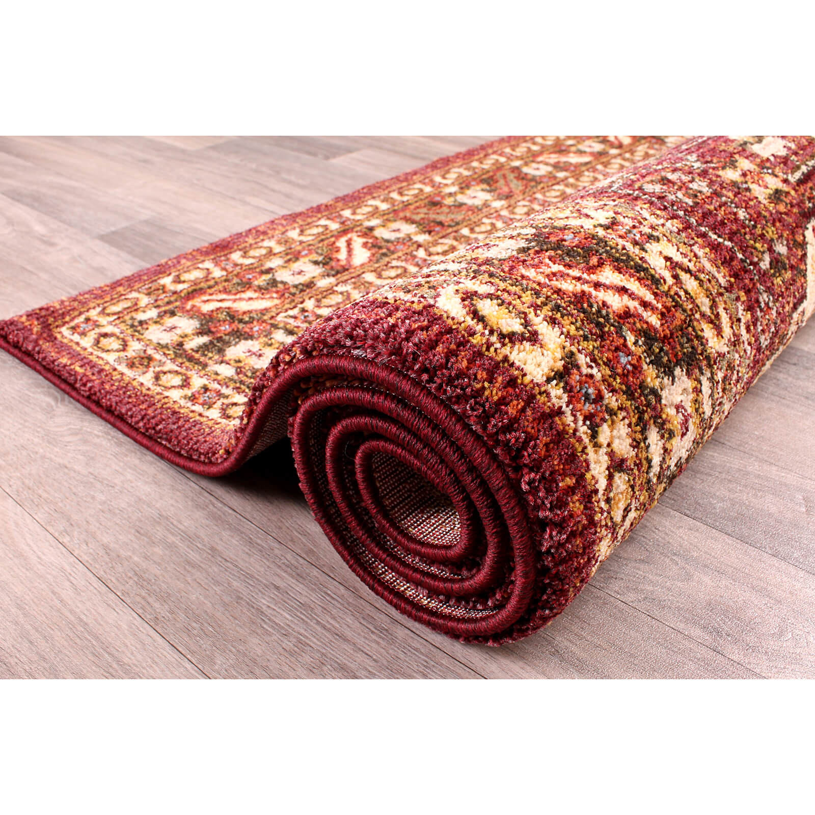 Handmade Carpets Cashmere 5570 Red Rug