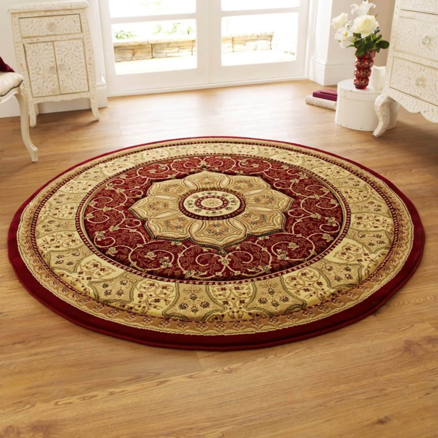 Heritage 4400 Red Traditional Rugs