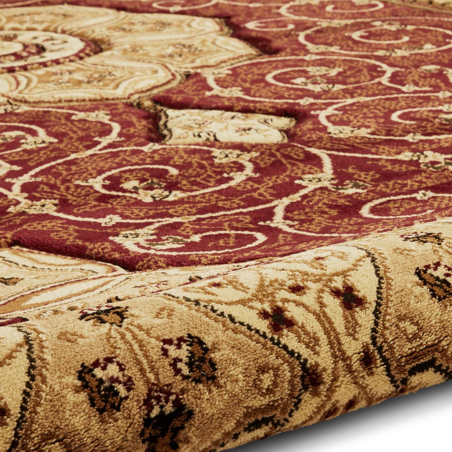 Think Rugs Heritage 4400 Red Rug