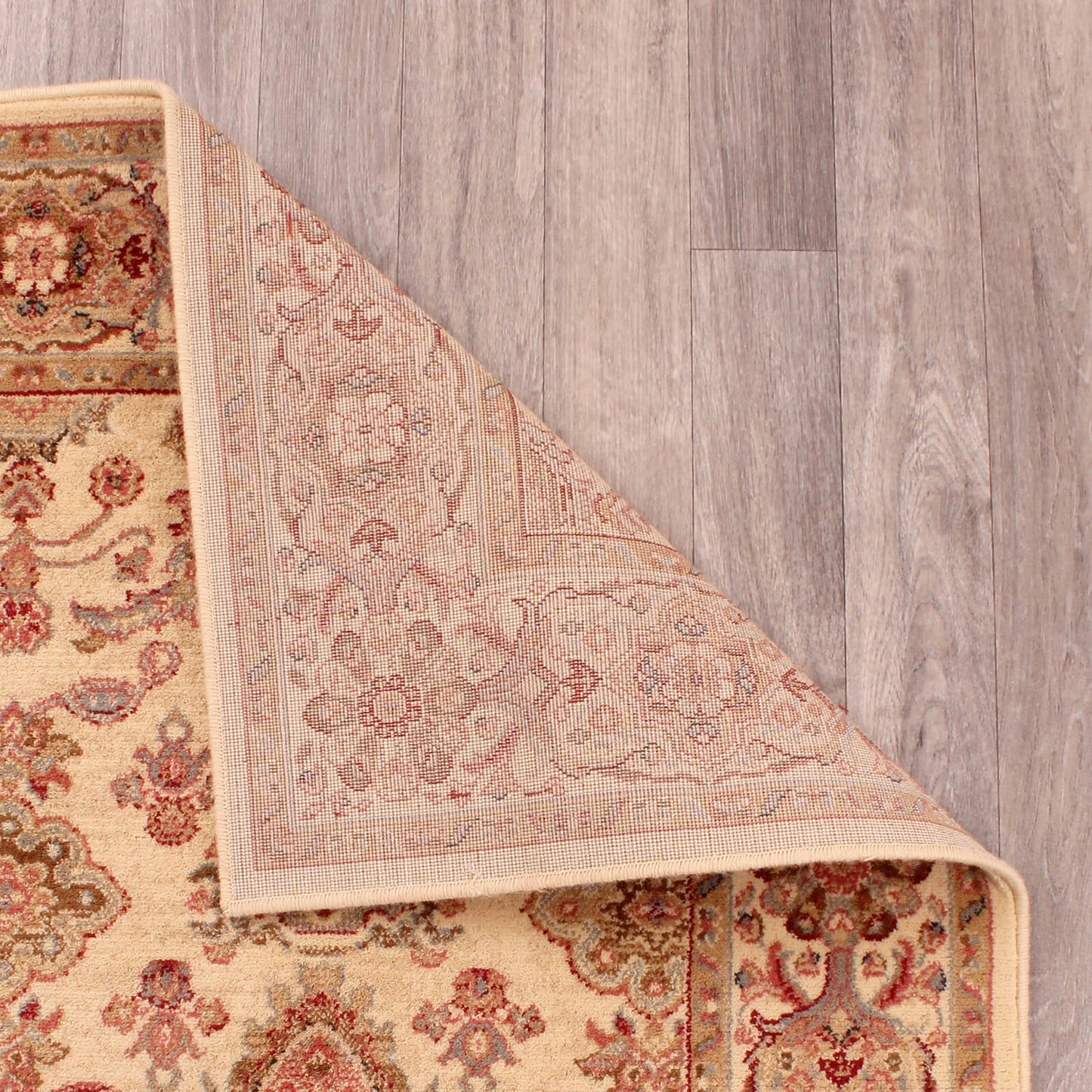 Handmade Carpets Keshan Supreme Herati Cream Rug