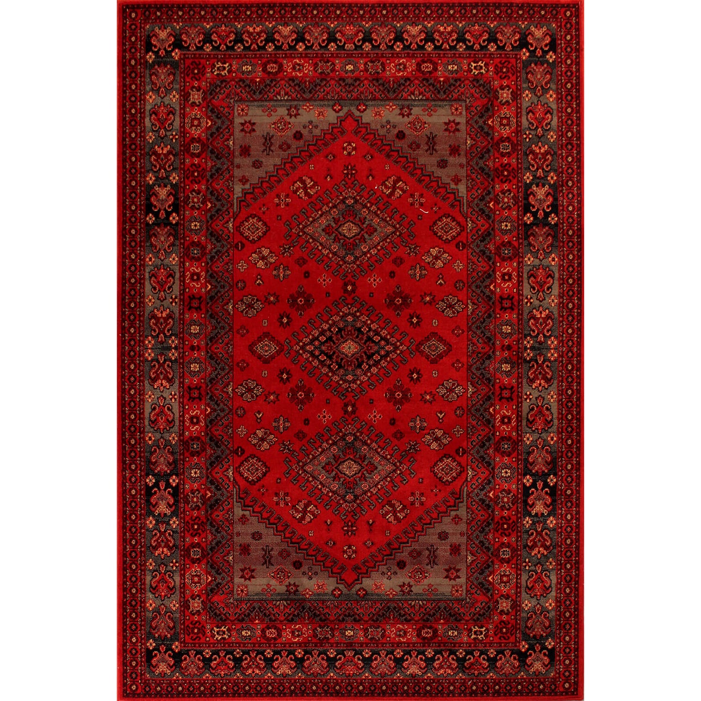 Handmade Carpets Keshan Heritage Shirvan Red Rug