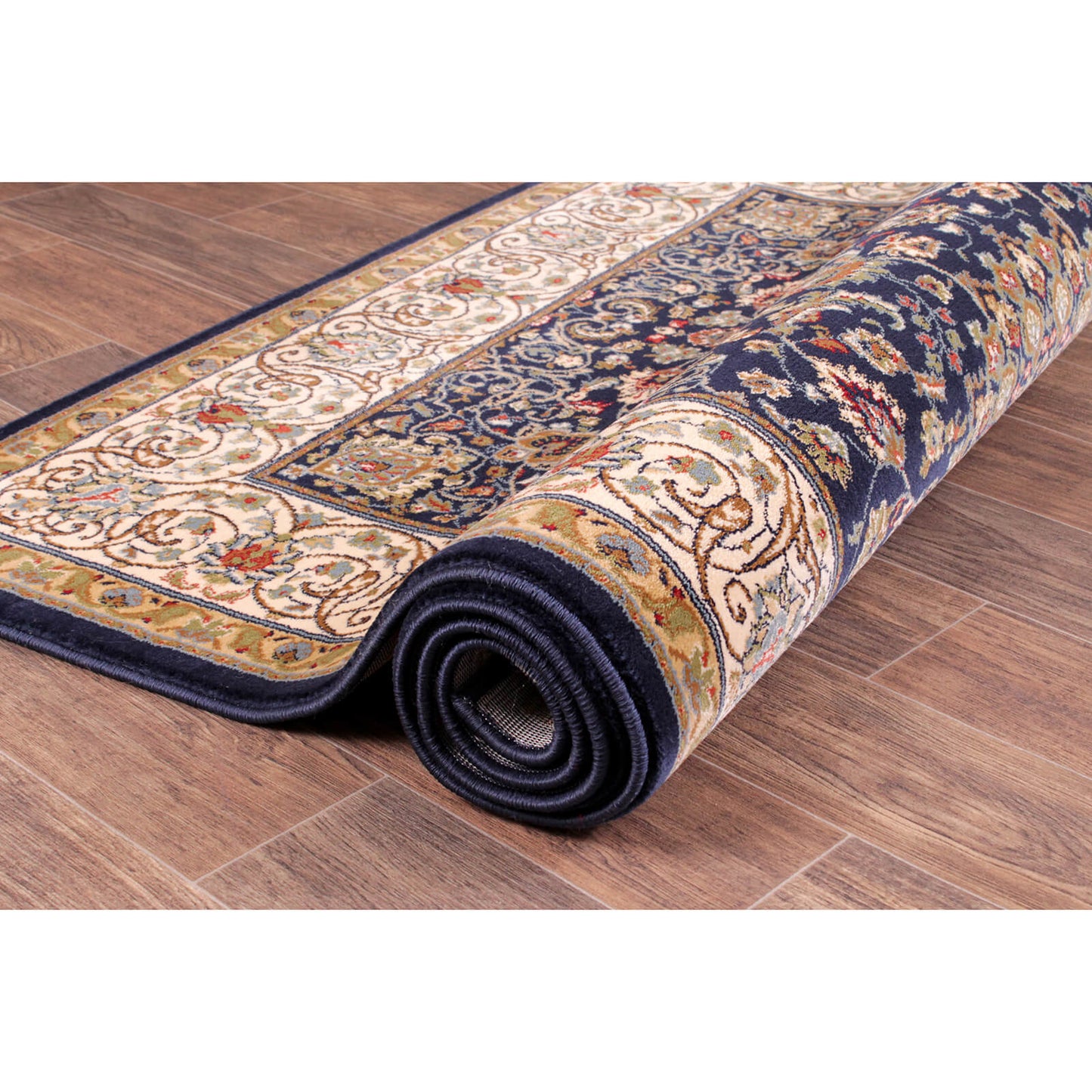 Handmade Carpets Madras 0772 Navy Rug