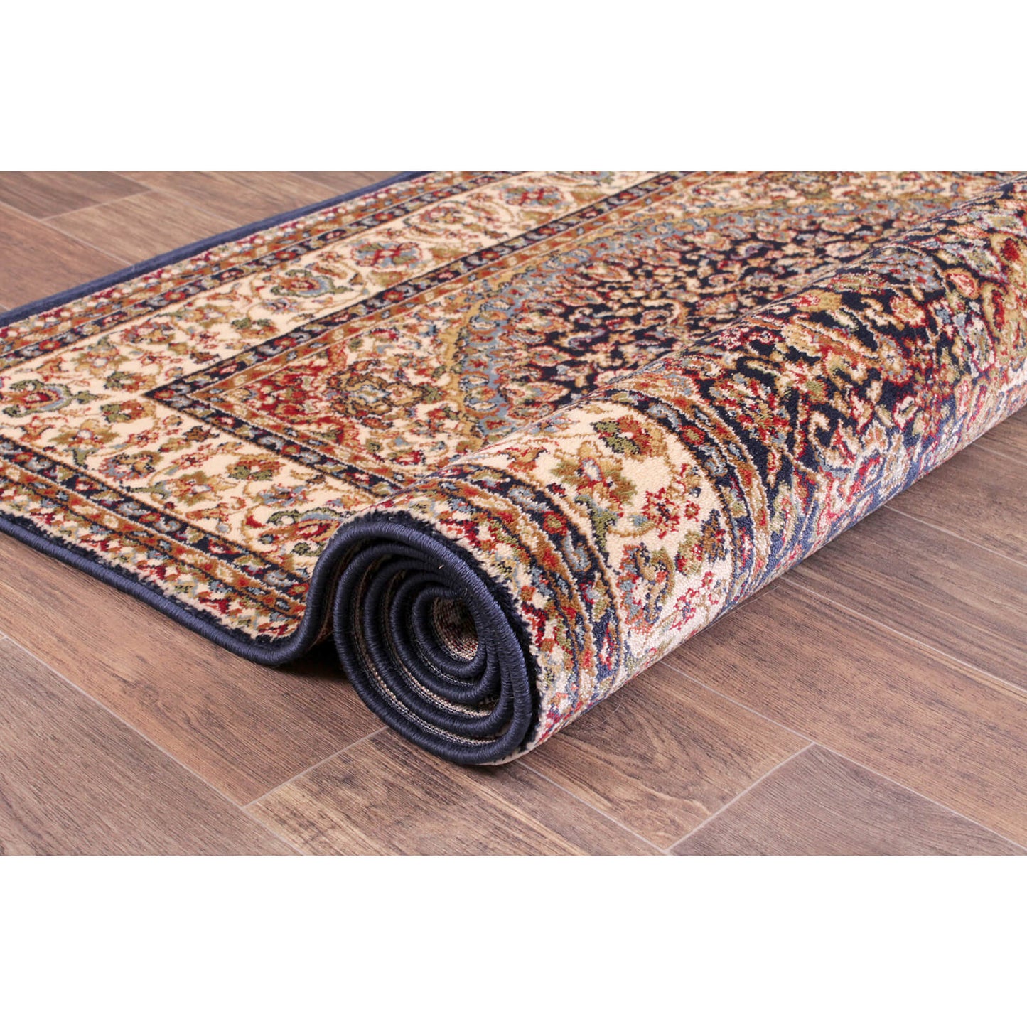 Handmade Carpets Madras 4626 Navy Rug