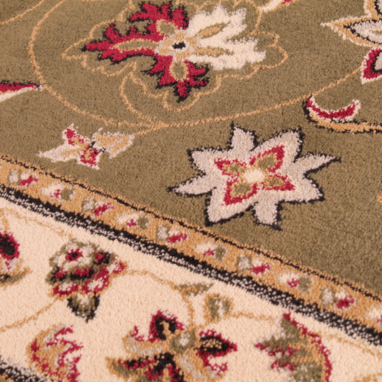 Handmade Carpets Sherborne Green Rug