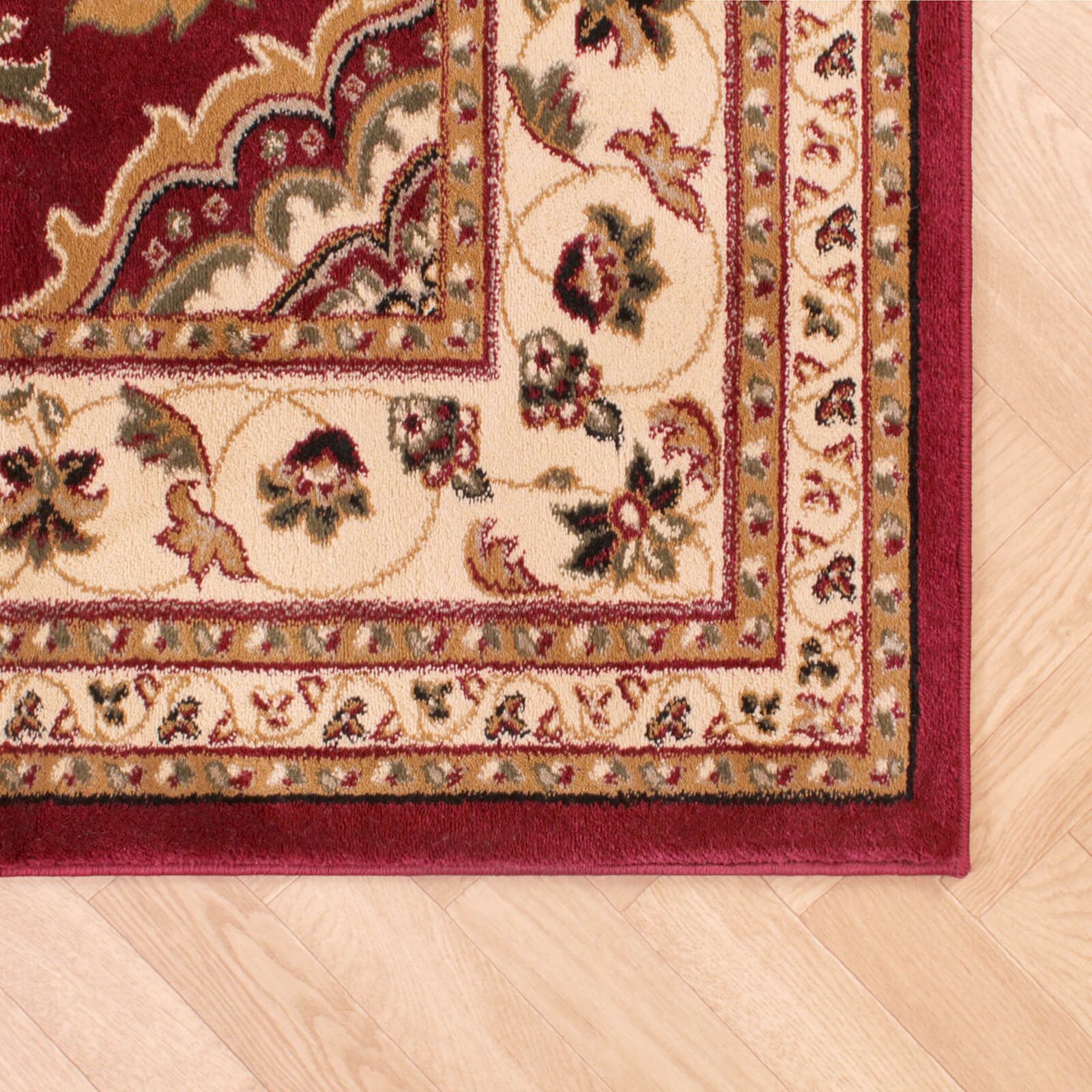 Handmade Carpets Sherborne Red Rug