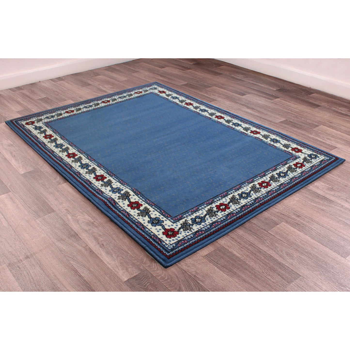 Rug Style Traditional Poly Valencia Blue Rug